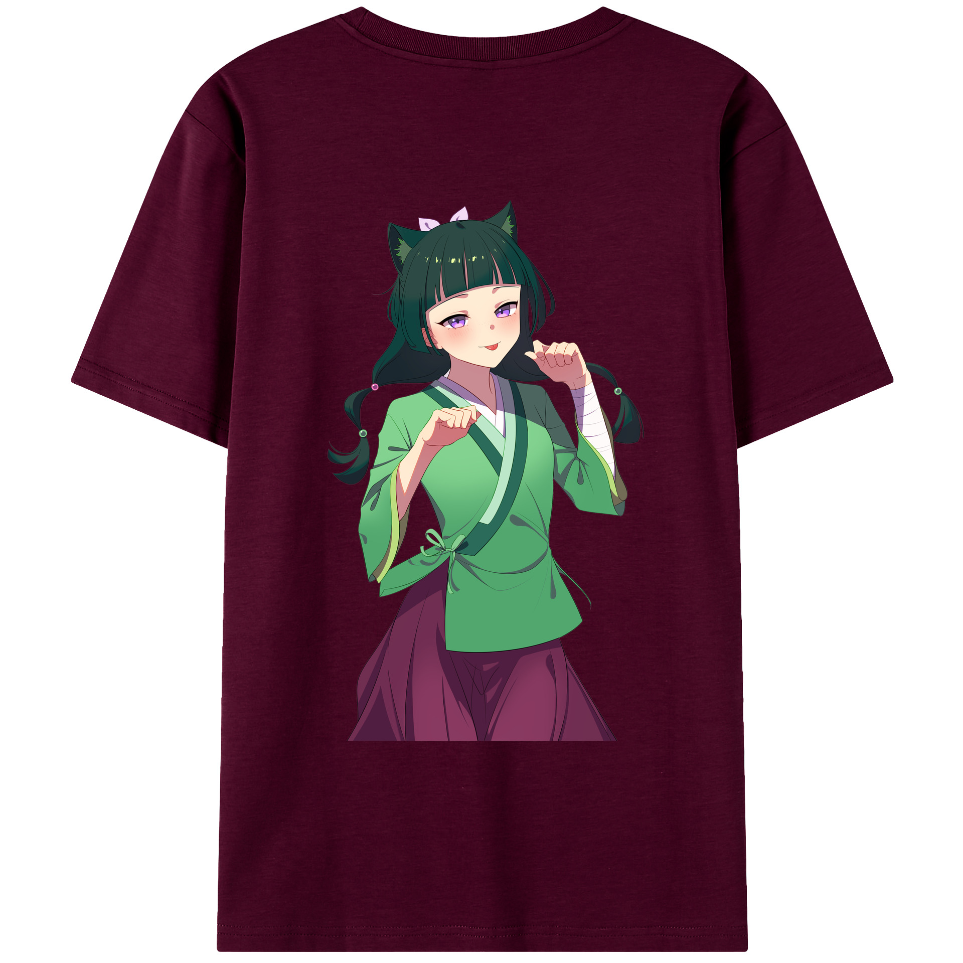（画像用） 薬屋のひとりごと The Apothecary Diaries レディース半袖Tシャツ(バックプリント)